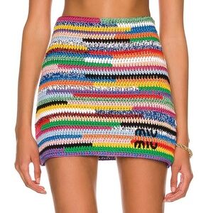 ISO Miu Miu crochet mini skirt
